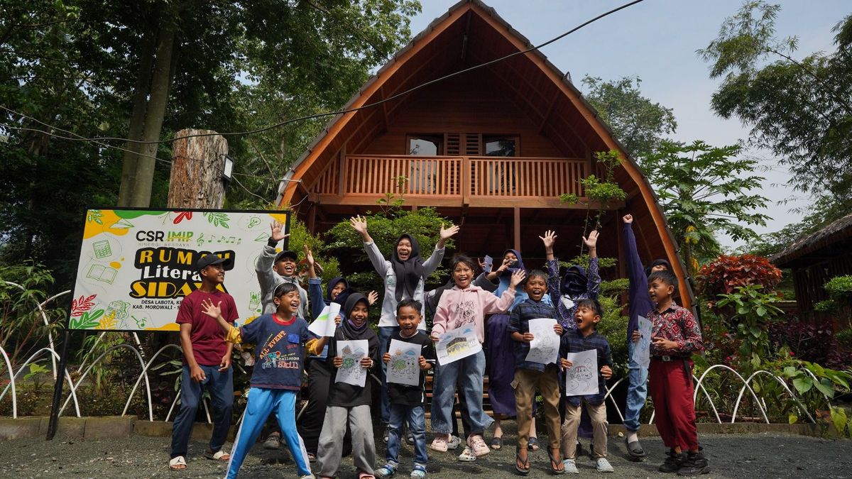 Rumah Literasi Sidaya IMIP, Oase Positif Hadirkan Edukasi Kreatif