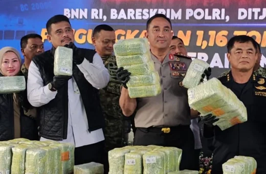Penyelundupan 1,16 Ton Ketamine di Belawan Terungkap, Nilai Barang Bukti Rp3,48 Triliun