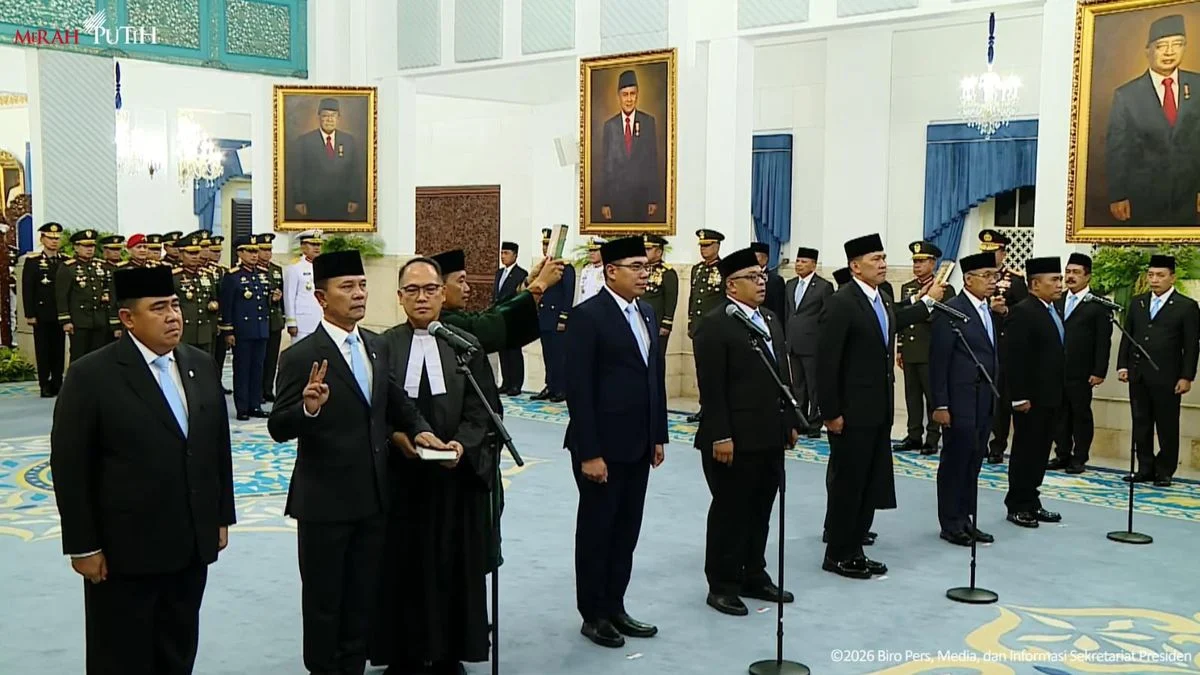 Prabowo Lantik Kristomei Jadi Kepala BNPB Gantikan Suharyanto