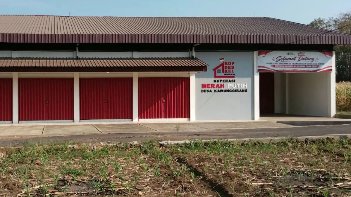 75 Persen Bangunan KDKMP di Majalengka Gunakan Lahan Baku Sawah