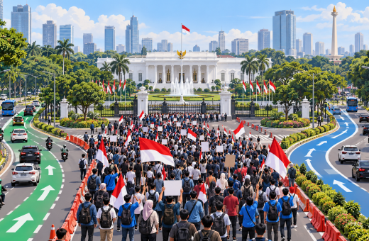 Ada Demo Mahasiswa Trisakti ke Istana Negara Hari Ini 29 Oktober 2026, Simak Jalur Alternatifnya