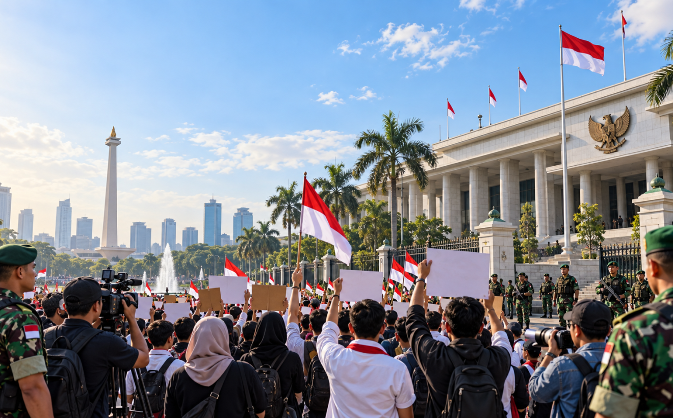 Komisi I DPR Sebut Kehadiran TNI Wajar Saat Demo: Sesuai dengan UU