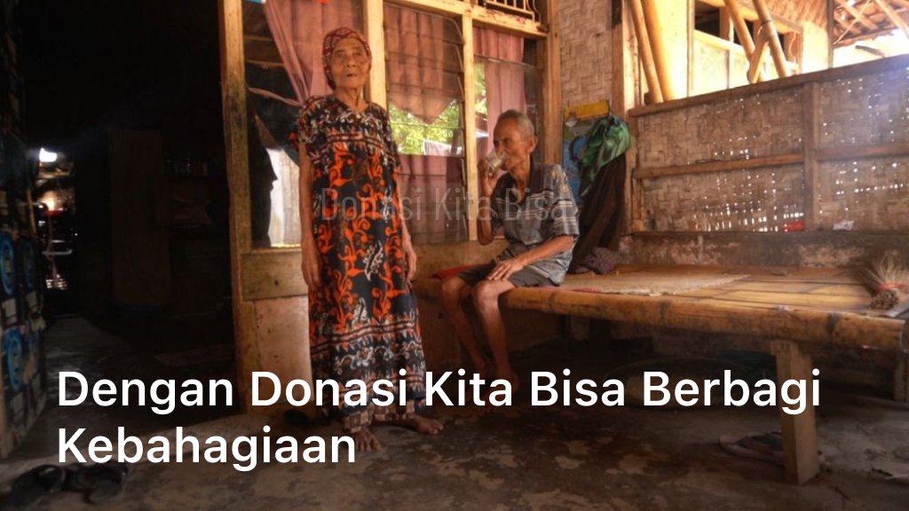 Dengan Donasi Kita Bisa Berbagi Kebahagiaan