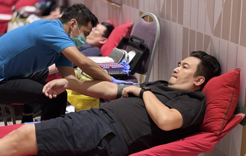 Donor Darah Bersama Rumah Berkat dan Rumah Sosial di Mall Taman Anggrek