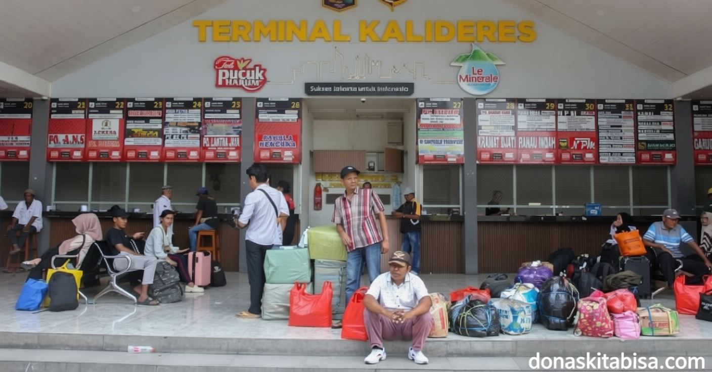 Anjlok 51 Persen! Ini Dua Alasan Utama Penurunan Drastis Pemudik di Terminal Kalideres