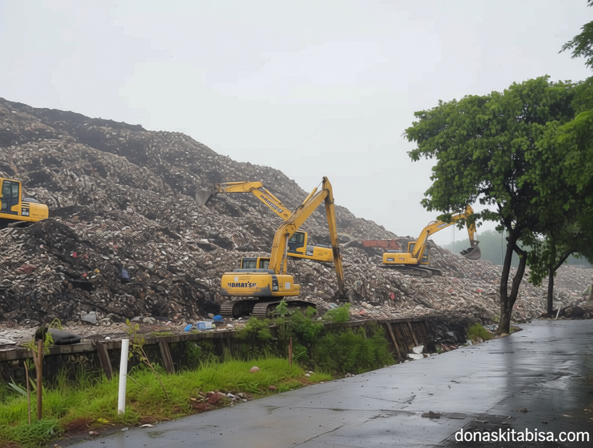 Pemprov DKI Jakarta Tutup Sementara TPST Bantargebang yang Longsor