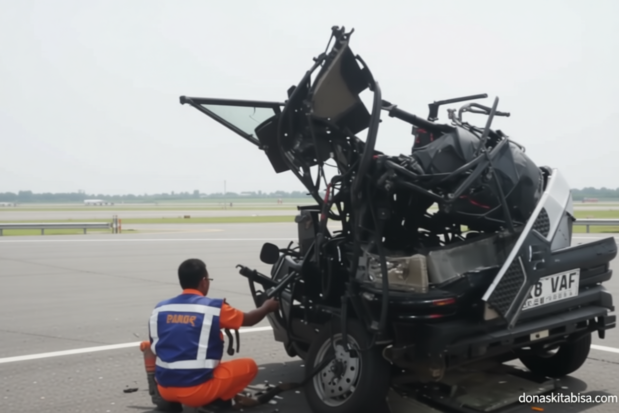 10 Kendaraan Tabrakan Beruntun di Tol Cipularang Arah Jakarta: 2 Tewas – 4 Luka Berat