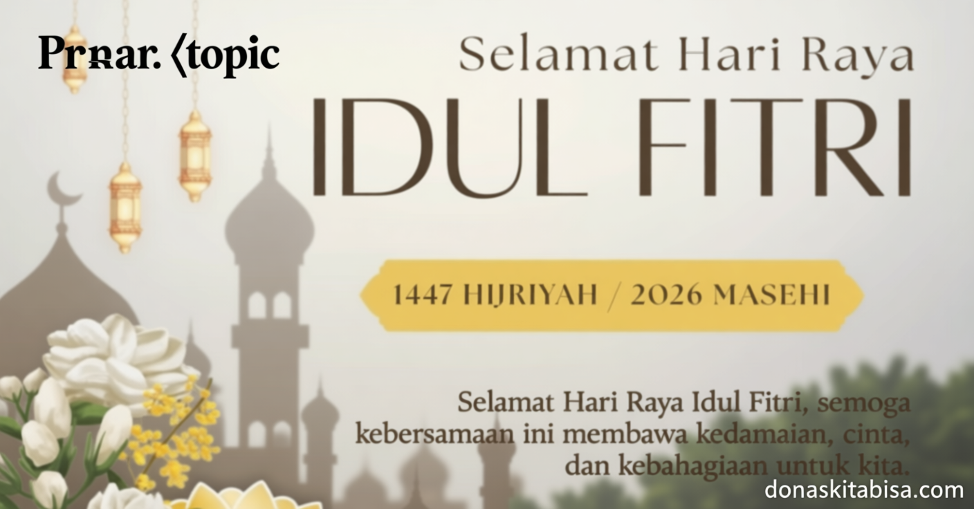 25 Link Kartu Ucapan Idul Fitri 2026 Menarik – Bisa Download dan Diedit untuk Medsos