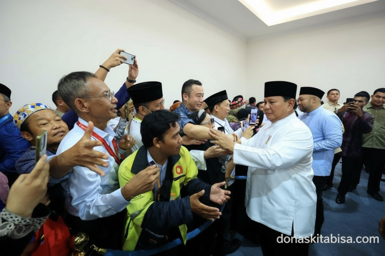 Agenda Kunjungan: Open house Istana, warga terkesan bersalaman langsung dengan Presiden