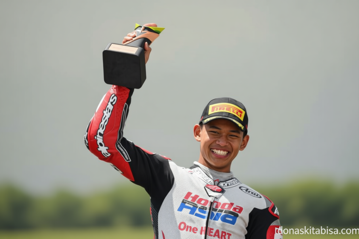Kunjungan Penting: Veda Ega posisi ketiga klasemen usai capai podium GP Brasil