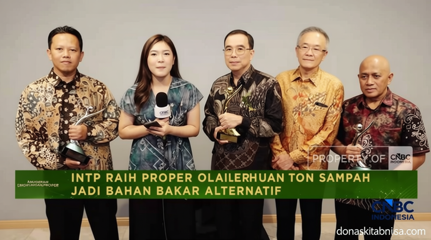 Agenda Utama: INTP Raih Proper Olah Ribuan Ton Sampah Jadi Bahan Bakar Alternatif