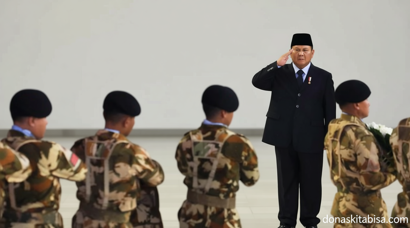 Yang Terjadi Saat: Prabowo Ucapkan Belasungkawa Buat 3 TNI yang Gugur di Lebanon