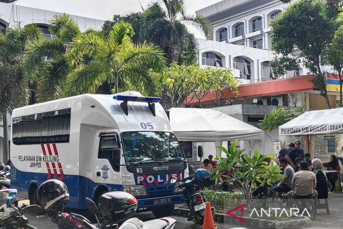 Kamis – layanan SIM Keliling tersedia di lima lokasi Jakarta