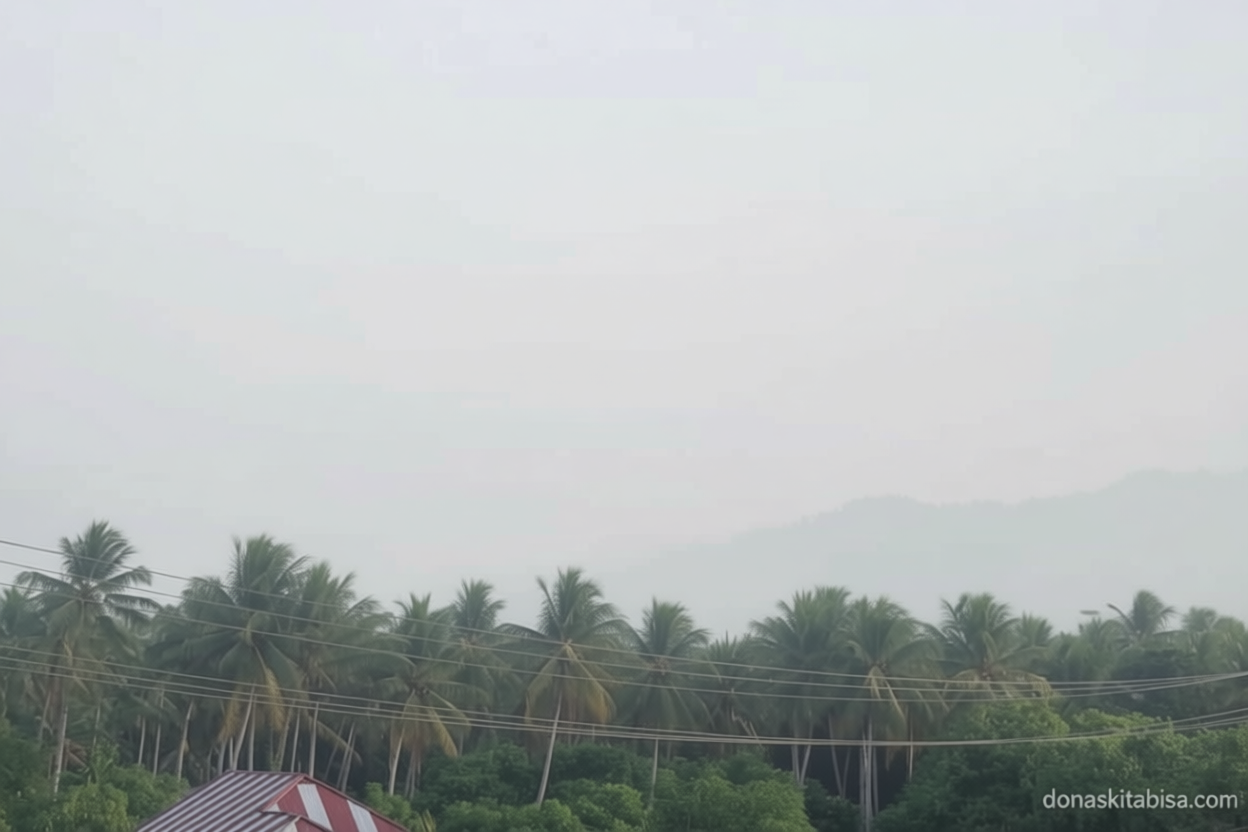 Waspada – Gunung Dukono di Halmahera Utara meletus 76 kali dalam sehari