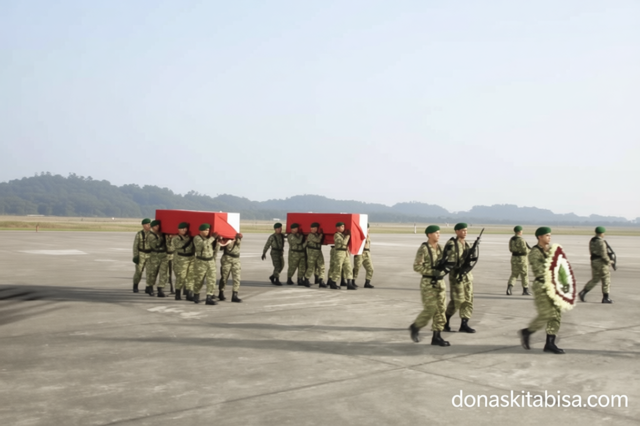 Mengatasi Masalah: Jenazah dua prajurit TNI yang gugur di Lebanon dimakamkan pada Minggu