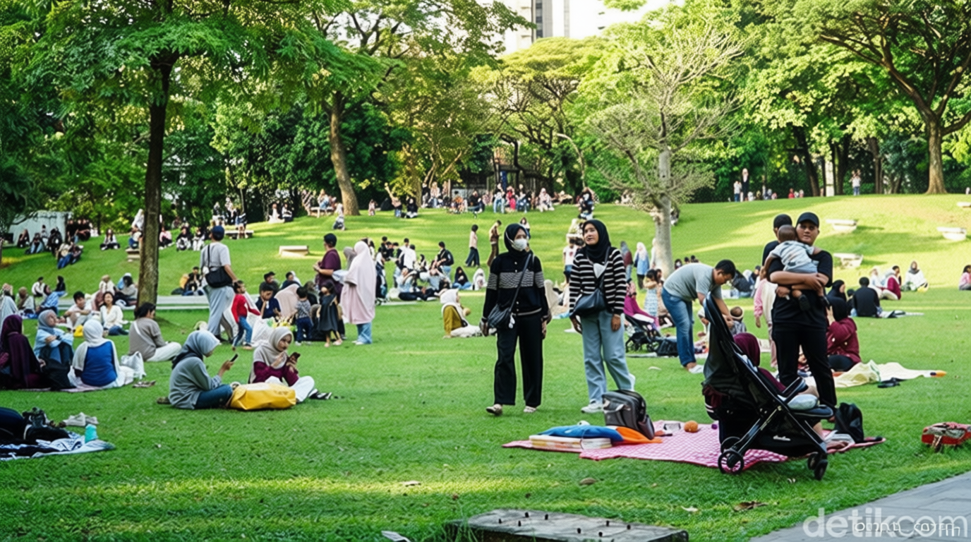 Hutan Kota GBK Jadi Oase Hijau Favorit Warga Jakarta