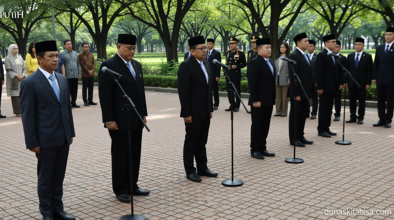 Important Visit: Jumhur Hidayat Resmi Dilantik Jadi Menteri LH, Hanif Faisol Wamenko Pangan