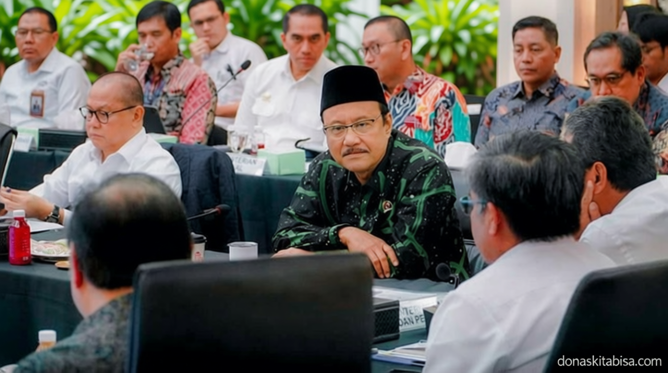 Meeting Results: Gus Ipul Dorong Perluasan Penerima Bansos untuk Jaga Pertumbuhan Ekonomi
