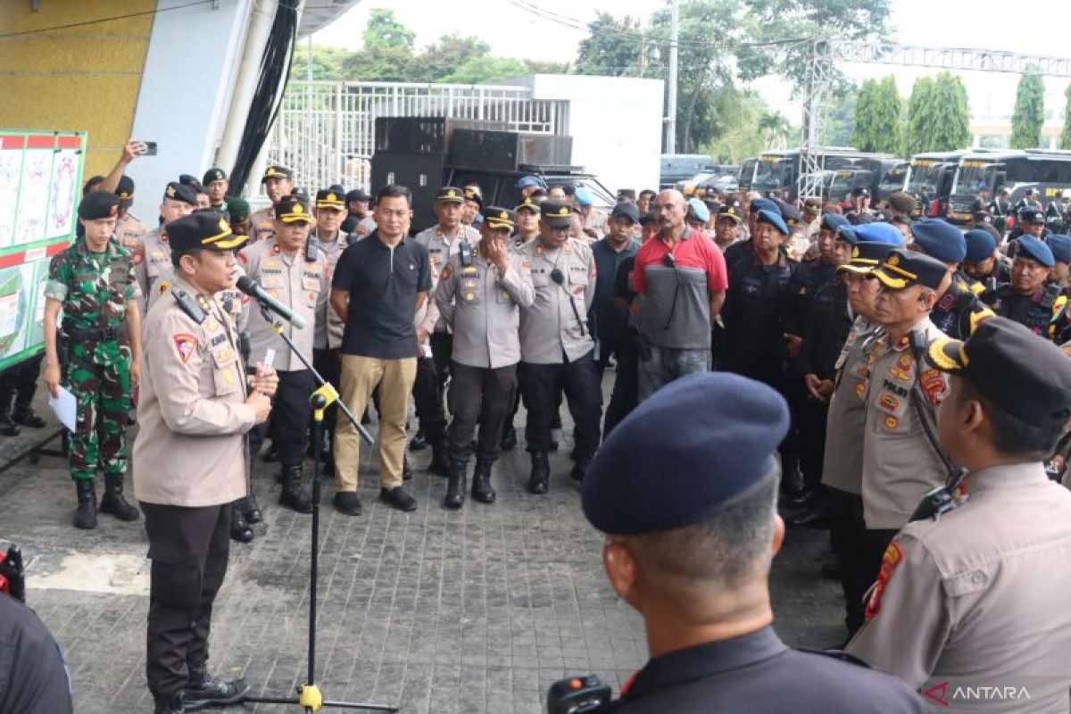Strategi Penting: 2.730 personel gabungan amankan laga Persija vs Persebaya di GBK
