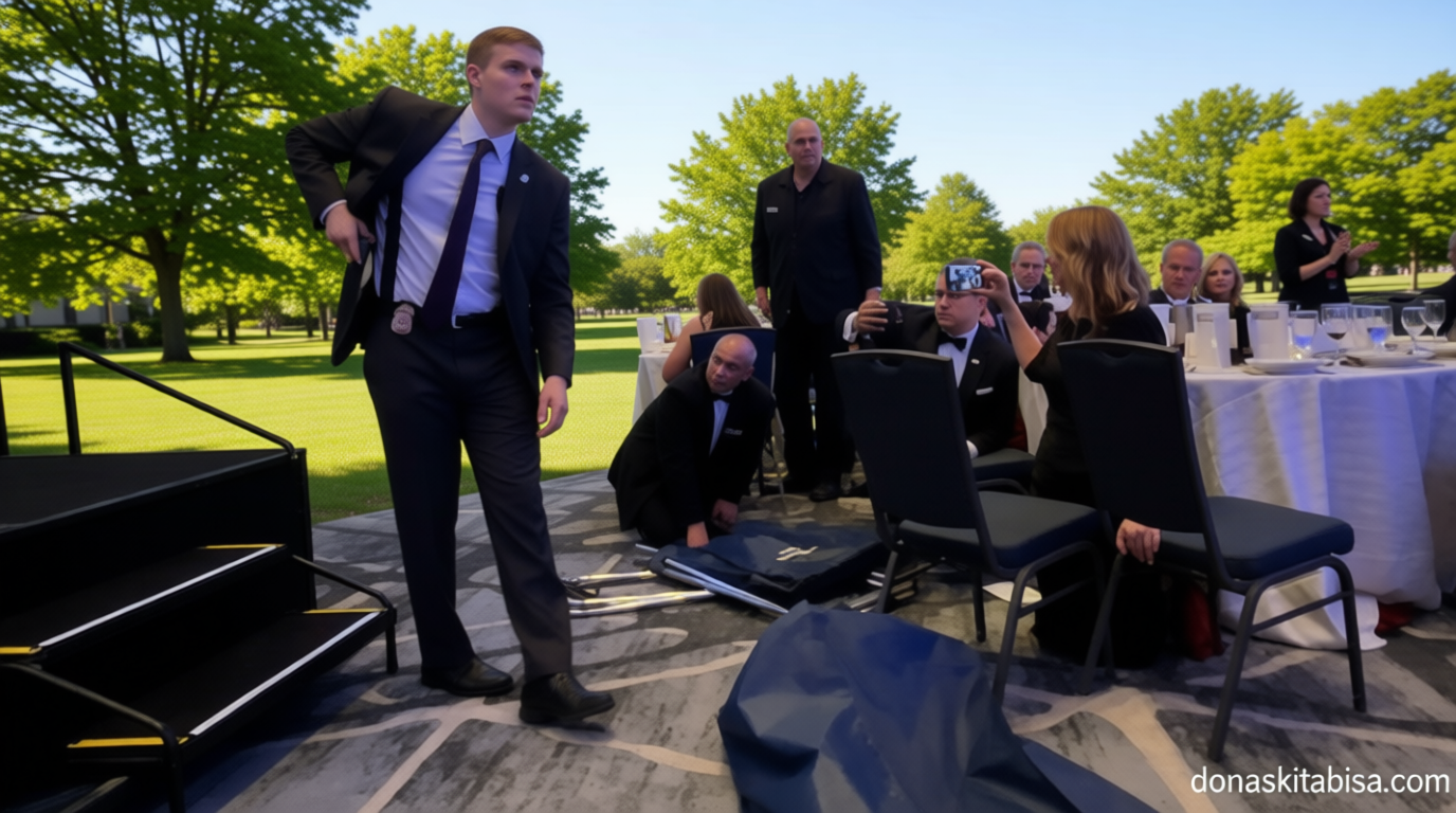 Historic Moment: Kejaksaan AS: Pelaku Penembakan di Acara Gedung Putih Targetkan Staf Trump