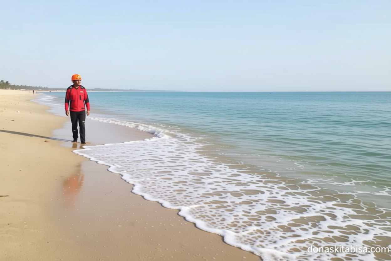 Diumumkan: Tim SAR Banten cari warga China terseret arus Pantai Cibobos Lebak