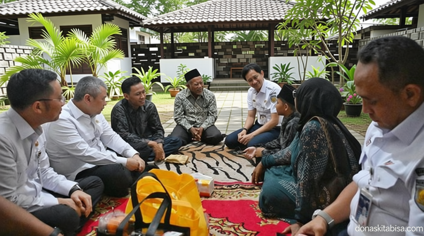 Menhub Melayat ke Bu Guru Nurlaela Korban Kecelakaan KA – Jamin Beri Bantuan