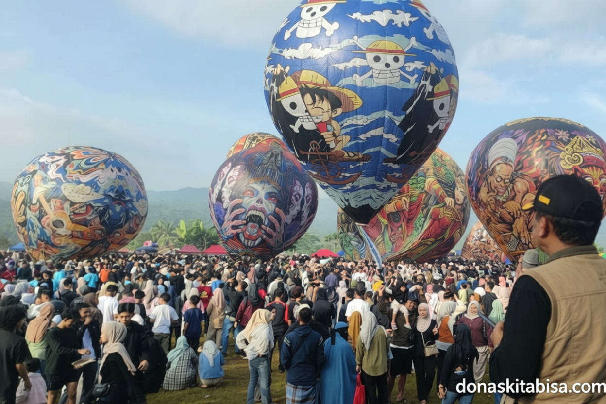 Yang Terjadi Saat: Kunjungan wisata selama libur Lebaran di Wonosobo peringkat 3 Jateng