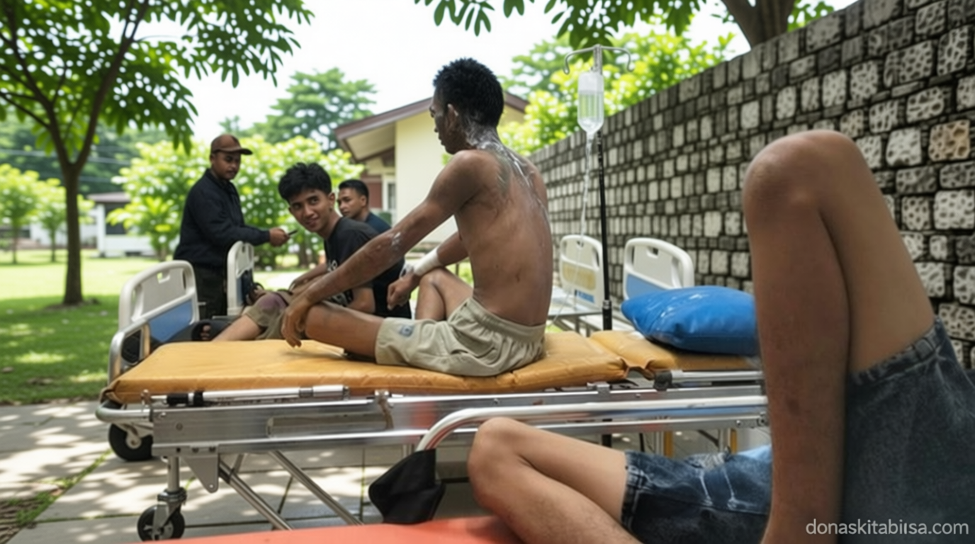 Important Visit: Pria di Tasik Siram Air Keras ke 9 Pegawai Konveksi, Pelaku Ditangkap