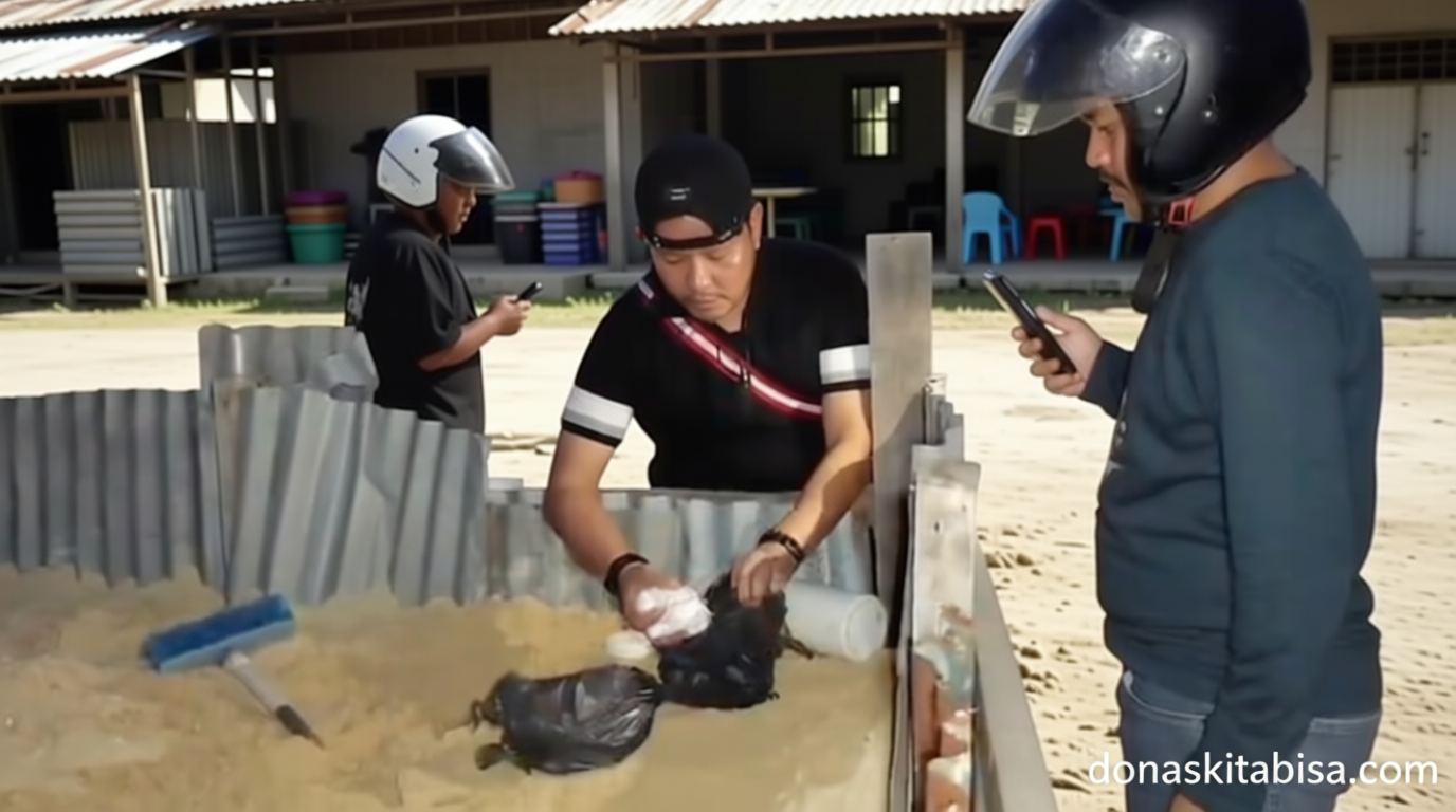 Important Visit: Kampung Narkoba di Pekanbaru Digerebek, Polisi Temukan Sabu dalam Pasir