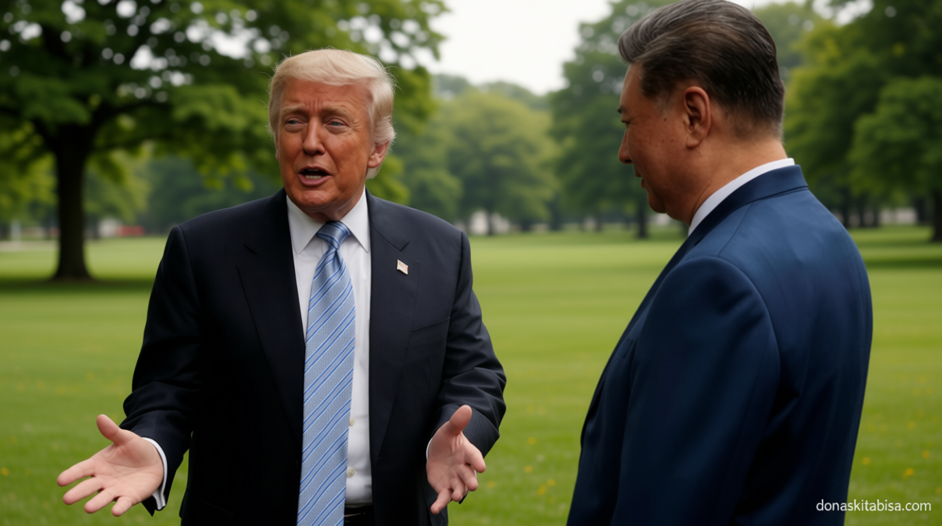 Meeting Results: Saat Delegasi Trump Ogah Bawa Barang dari China saat Balik ke AS