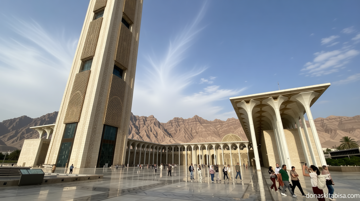 Important Visit: ‘Menembus Langit’ Aljir dari Masjid Terbesar di Dataran Afrika