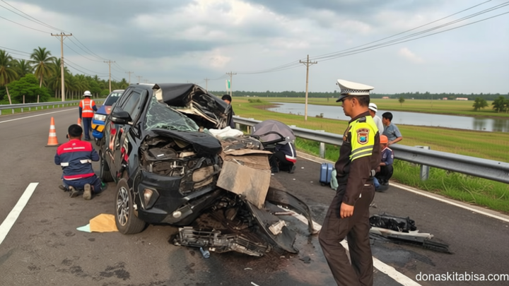 Penampakan Mobil Anggota DPR Gus Hilman Ringsek Usai Kecelakaan di Tol Paspro