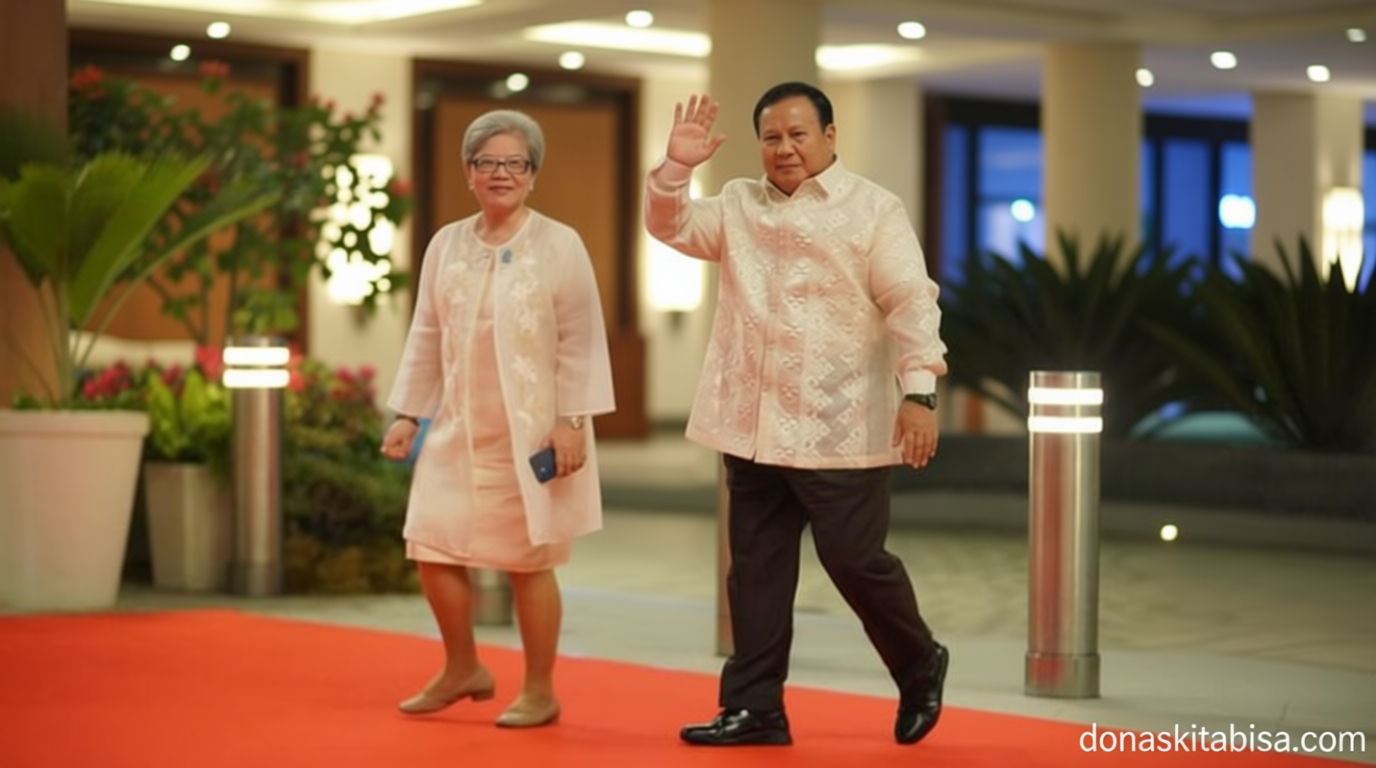 Key Issue: Prabowo Hadiri Makan Malam KTT ASEAN di Filipina, Duduk Sebelah Prince Mateen