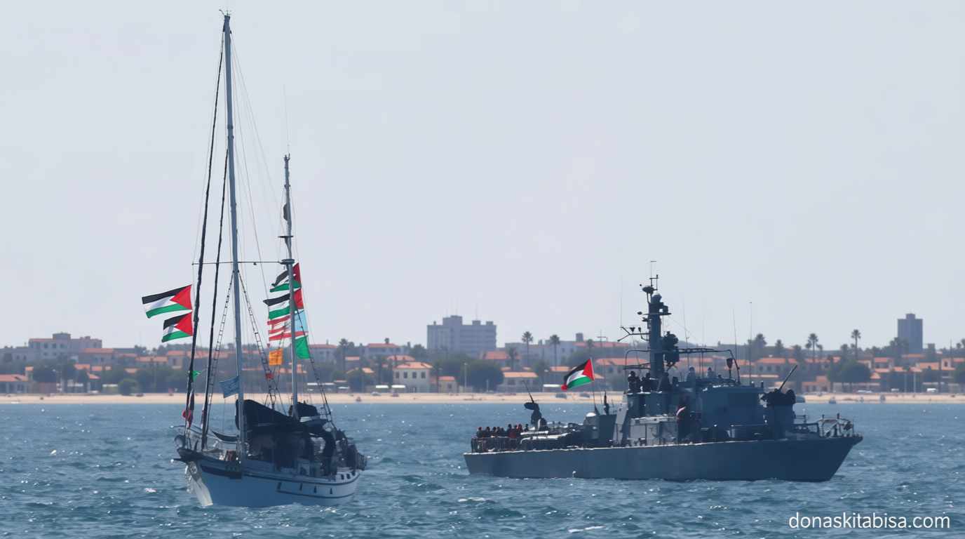GPCI Sebut 2 WNI Kembali Diculik Israel dari Kapal Kars-1 Sadabat