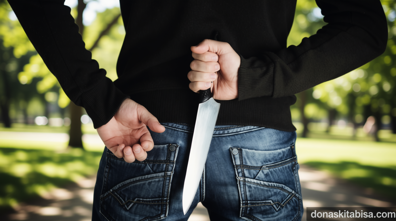 Halusinasi Usai Nyabu – Ayah di Lampung Tikam Anak 8 Kali
