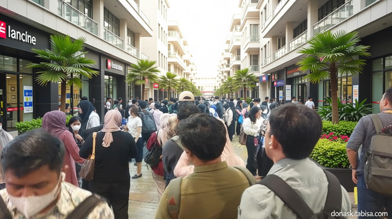 Perjalanan TransJ Terhambat Imbas Banjir – Antrean di Halte CSW Mengular