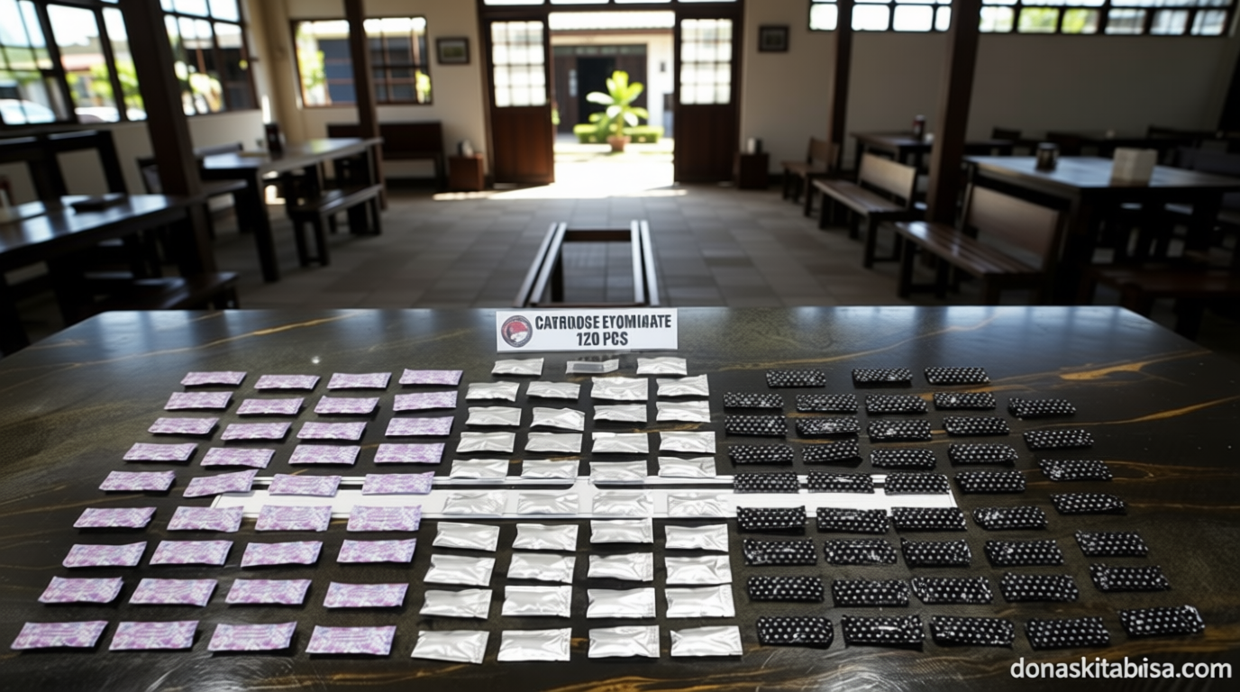 Polda Metro Gagalkan Peredaran 120 Cartridge Vape Narkoba di Jakbar