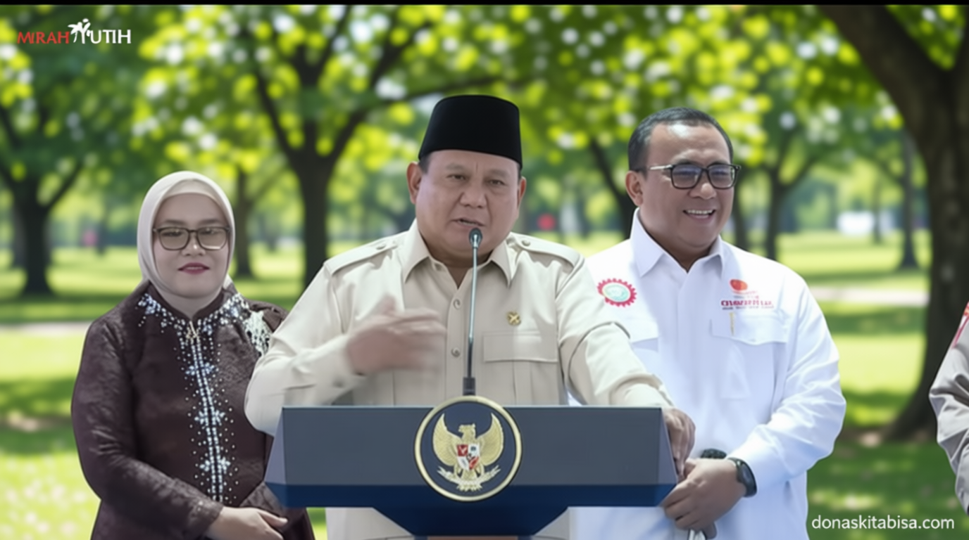 Prabowo Bicara ‘Ilmu Komandan’ Saat Puji Panglima TNI dan Kapolri
