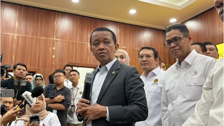 Key Strategy: Harga Pertamax Meroket, Bahlil: Perintah Presiden, LPG dan BBM Subsidi Tak Akan Naik