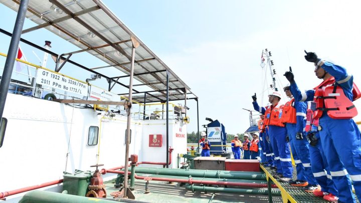 Key Strategy: Perluas Pemanfaatan Energi Bersih di Kapal Pengangkut Minyak, Pertamina Pangkas Emisi 79 Ton Karbon per Tahun