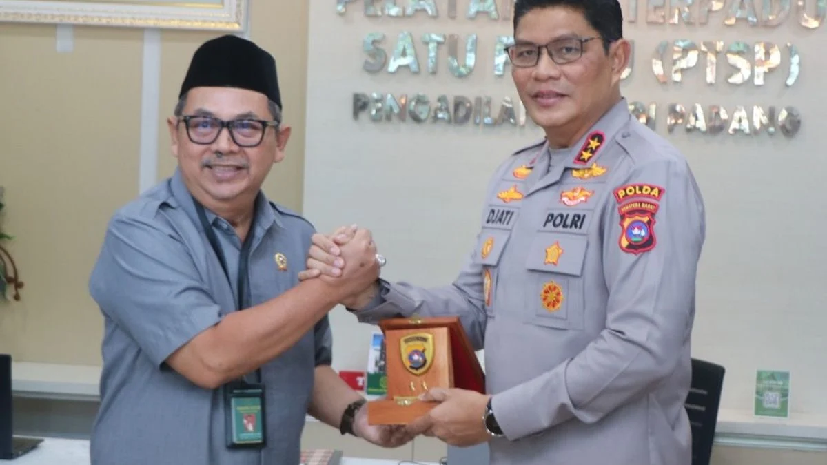 Di Sumbar, Kapolda Djati Wiyoto Abadhy Perkuat Sinergi dengan Pengadilan Tinggi Padang