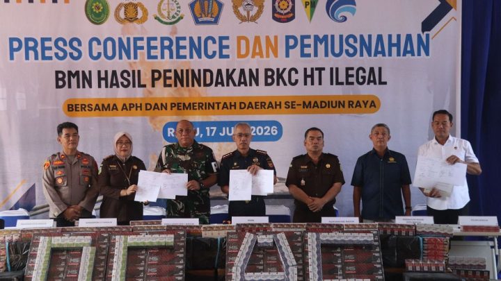 Historic Moment: Pastikan 4,6 Juta Batang Rokok Ilegal Tak Beredar di Tengah Masyarakat Lagi, Bea Cukai Madiun Gelar Pemusnahan
