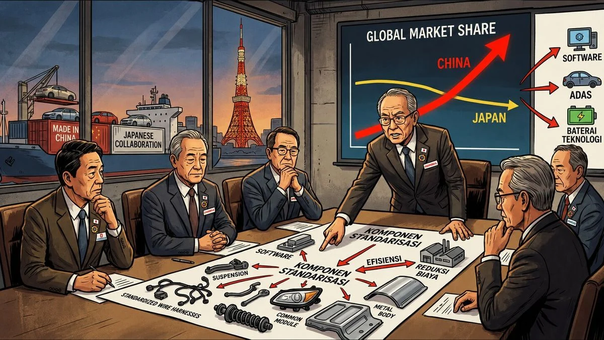 Toyota Ungkap Strategi Pabrikan Jepang Hadapi Dominasi Mobil China