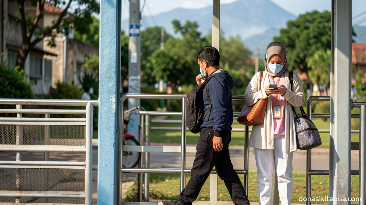 Ada Proyek MRT Jakarta, Operasional Halte Transjakarta Kebon Sirih Ditutup Sementara