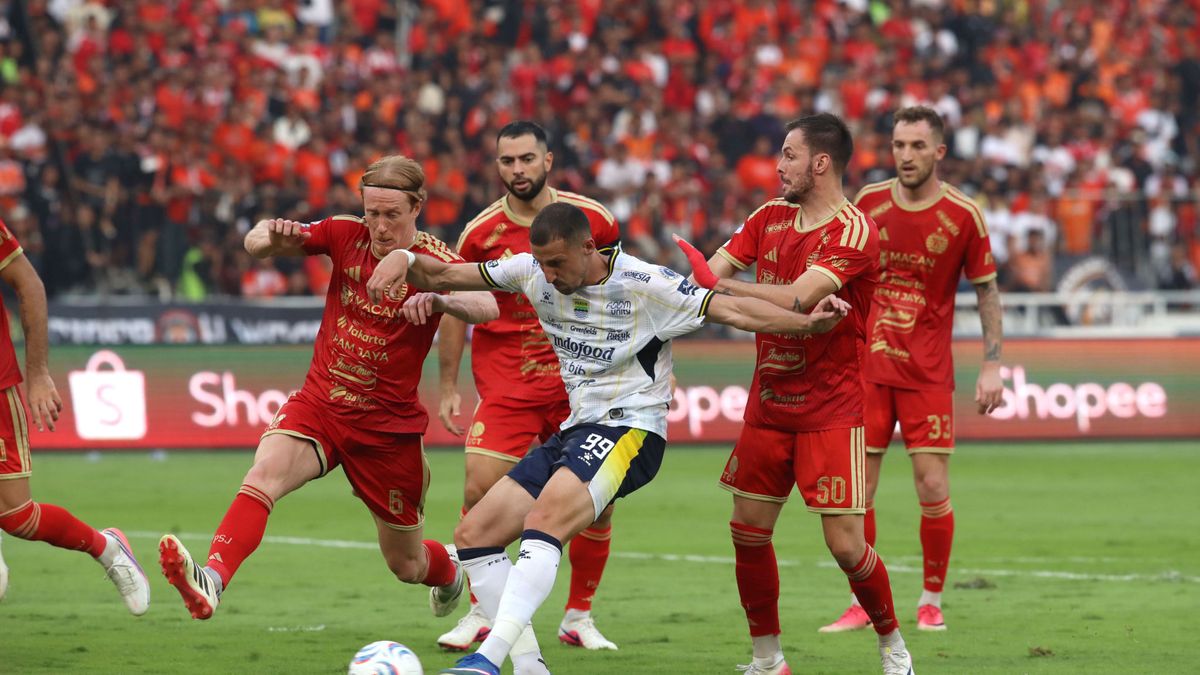 Hasil Akhir Persija vs Persib: Gol Injury Time Ivan Mamut Tumbangkan Maung Bandung di GBK