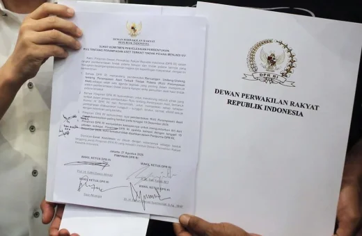 Alasan DPR Belum Buka Draf RUU Perampasan Aset: Khawatir Masyarakat Misinterpretasi
