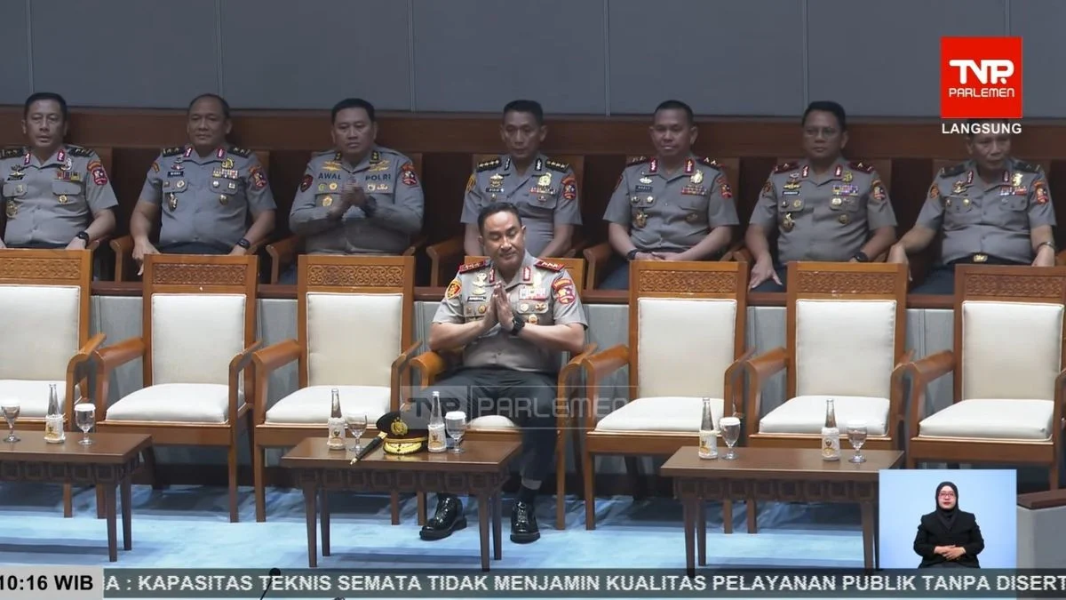 TOK! DPR Setujui Suyudi Jadi Kapolri, Siang Ini Dilantik Prabowo